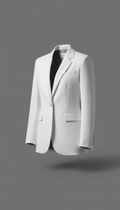 Studio white structured blazer
